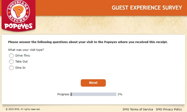 Popeyes Answer