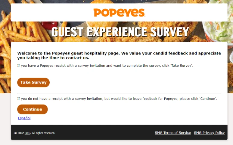 Popeyes Survey