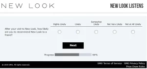 New Look Survey