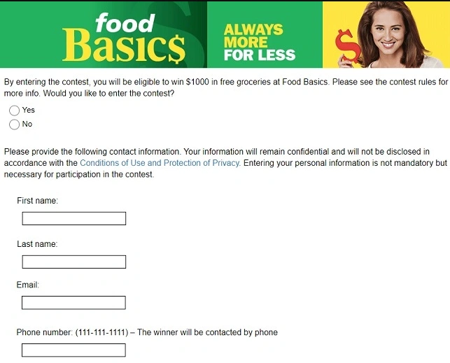 Food Basics Customer Survey