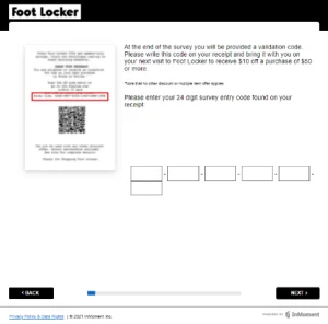 Foot Locker Survey
